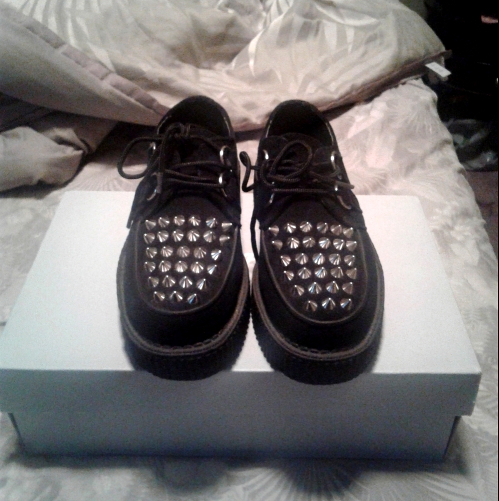 ON HOLD!!!!T.U.K Spiked Creepers